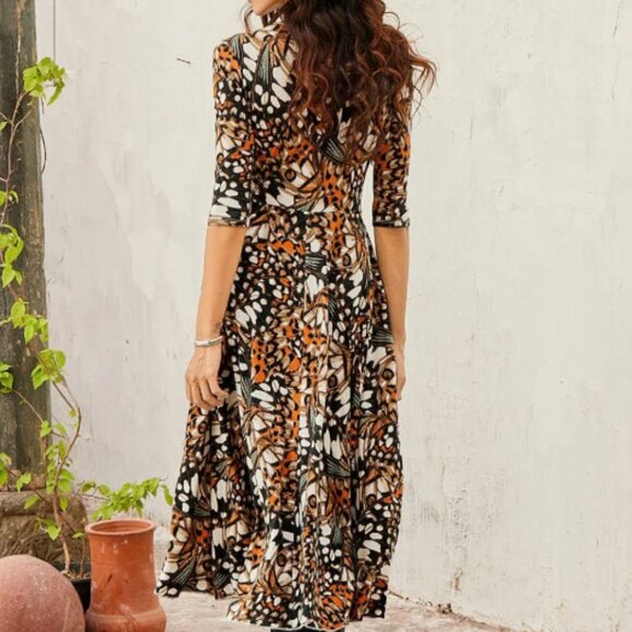 PERUVIAN CONNECTION Dress-Sibyl Mariposa/Butterfly. Like New. Size M - Picture 2 of 10